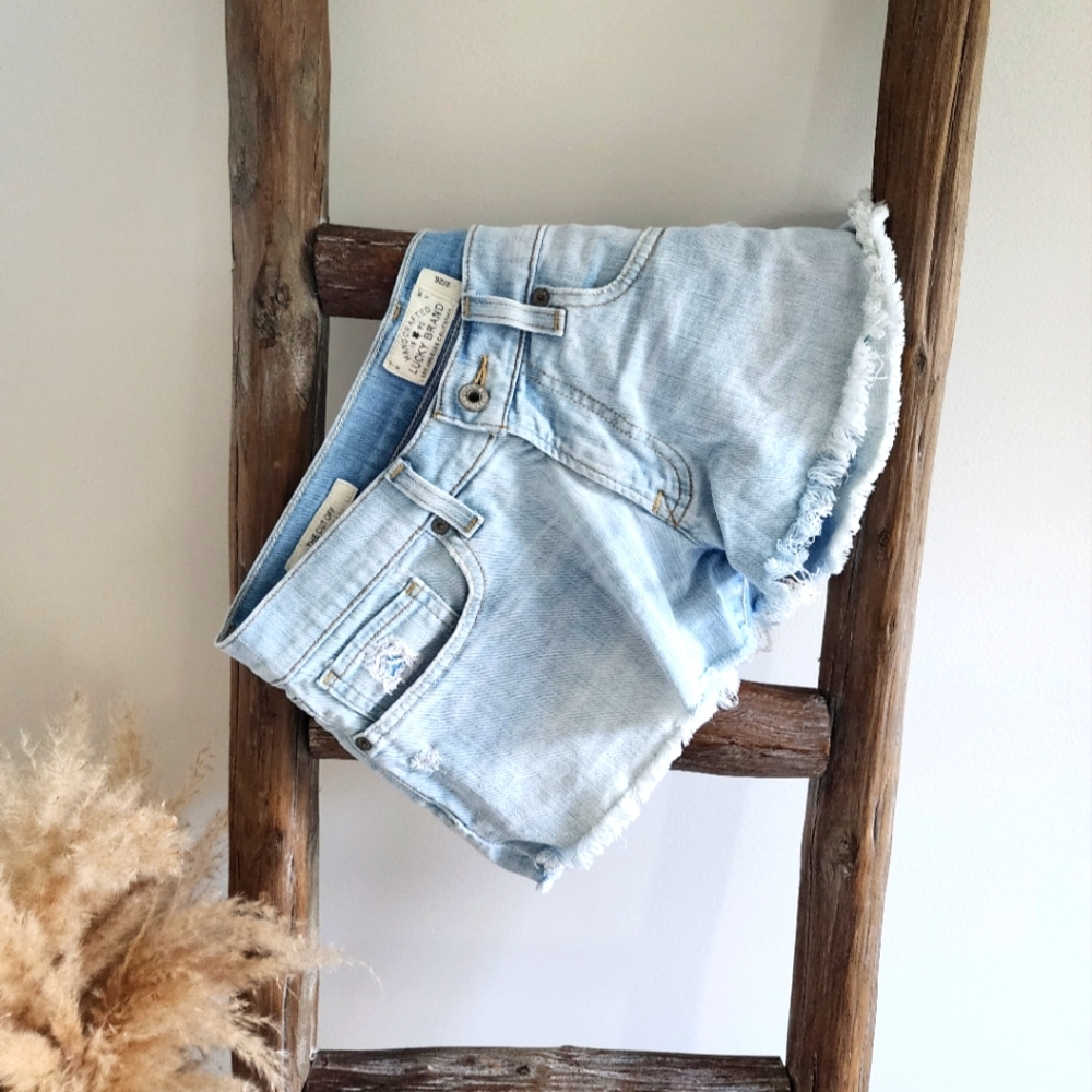 Lucky Brand Jeans Cutoff Shorts Size 2/26